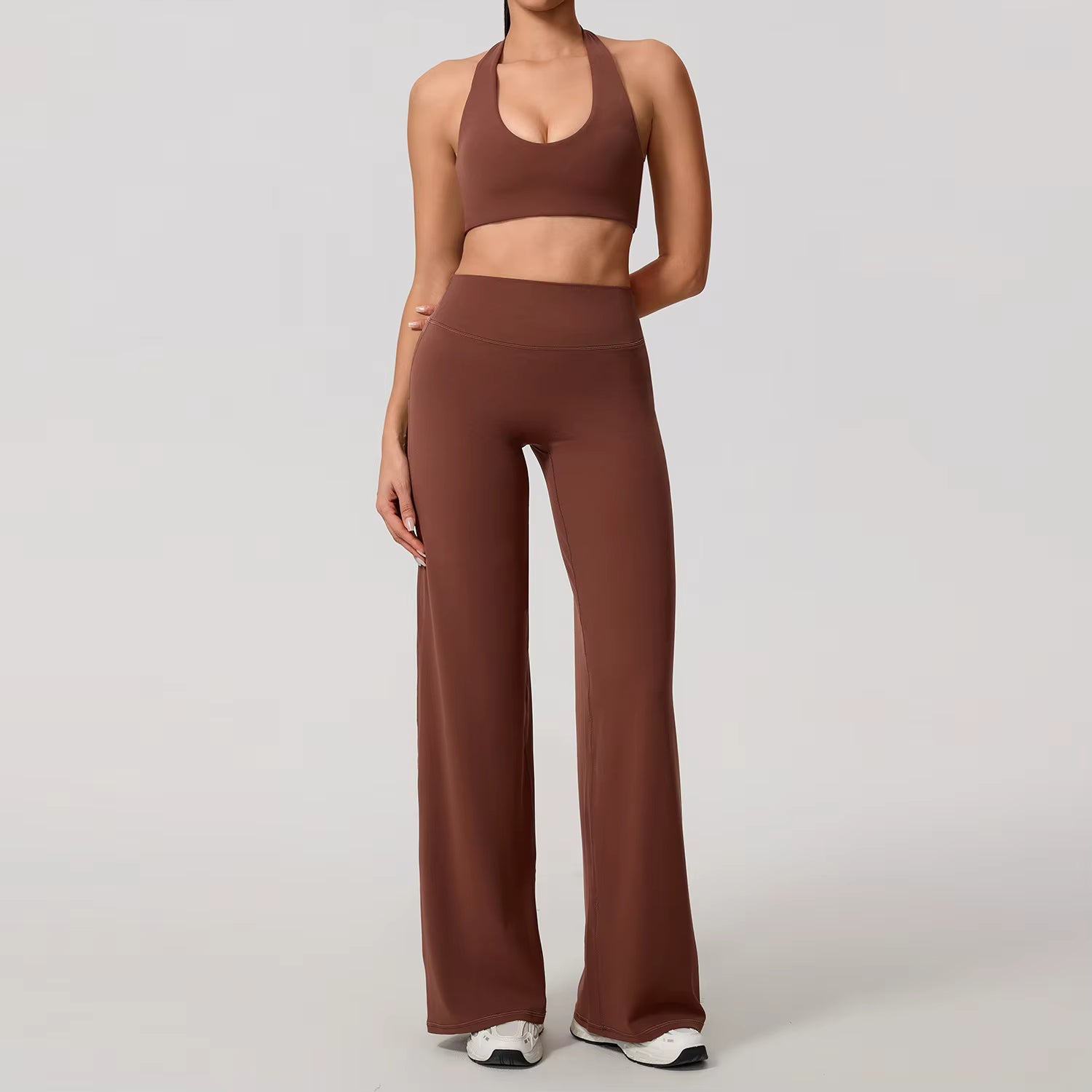 Halter & Calças Wide Leg