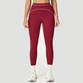 Leggings de Yoga com Cintura Alta e Linhas de Contorno