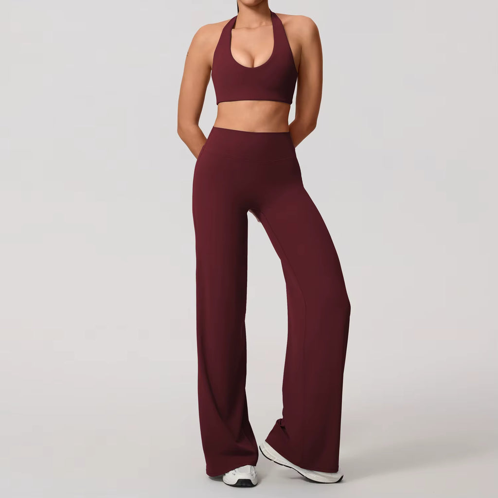 Halter & Calças Wide Leg