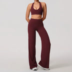Halter & Calças Wide Leg