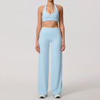 Halter & Calças Wide Leg