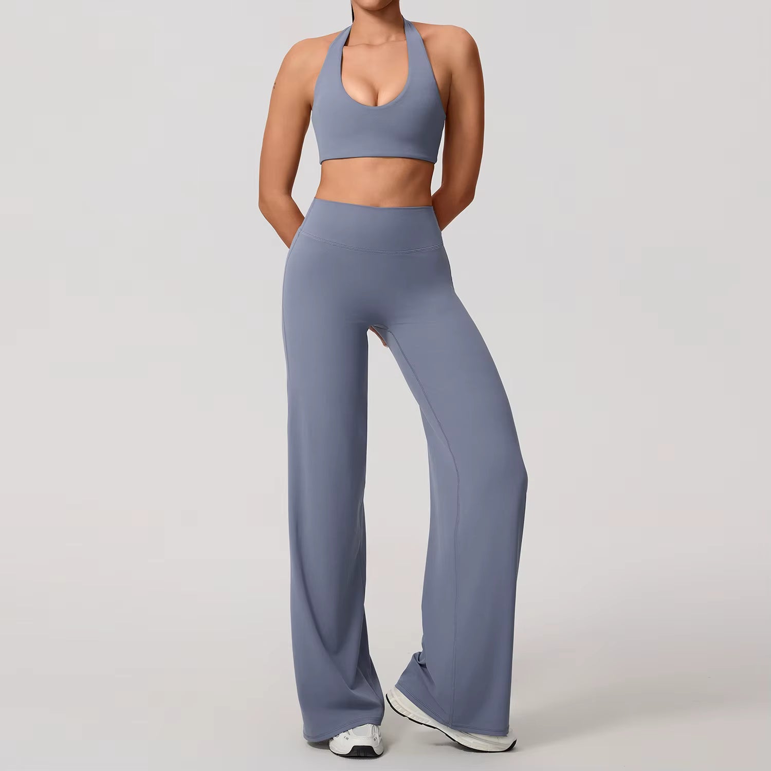 Halter & Calças Wide Leg
