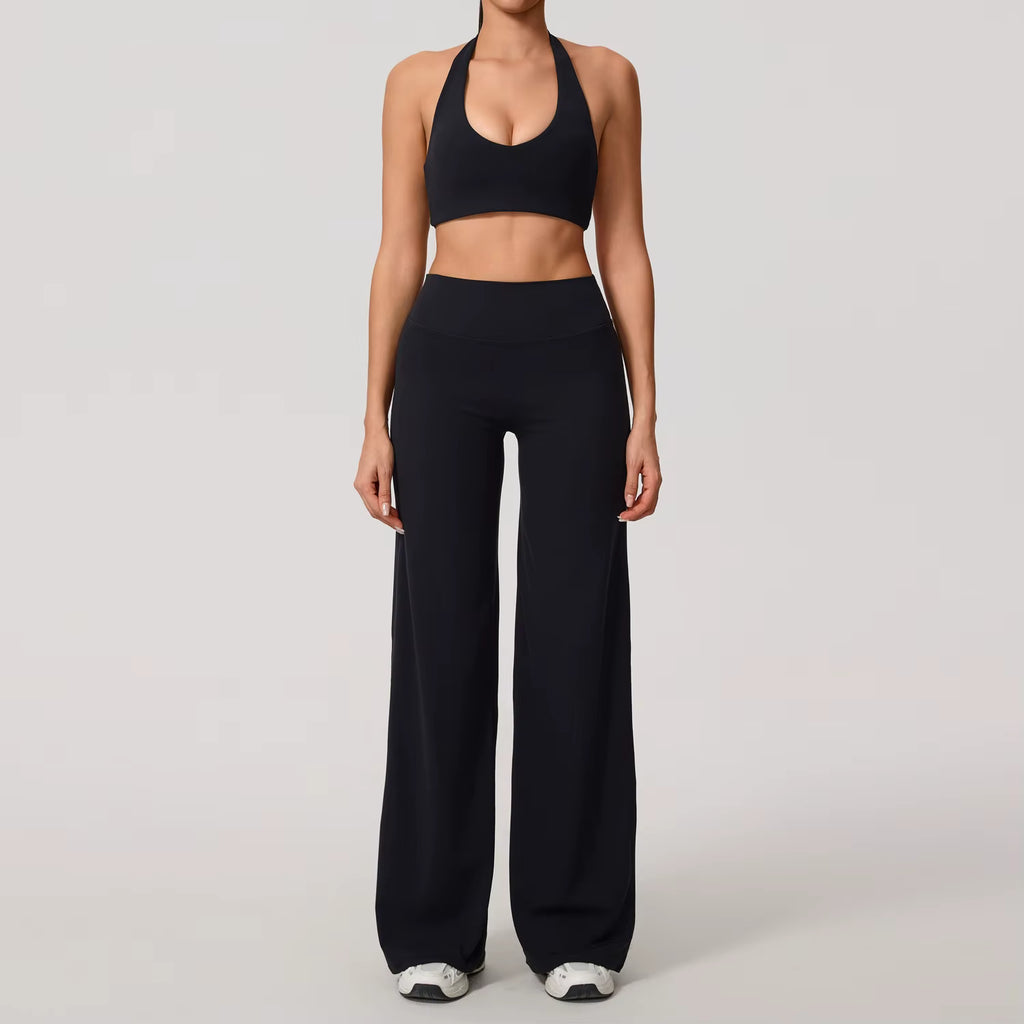 Halter & Calças Wide Leg