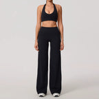 Halter & Calças Wide Leg
