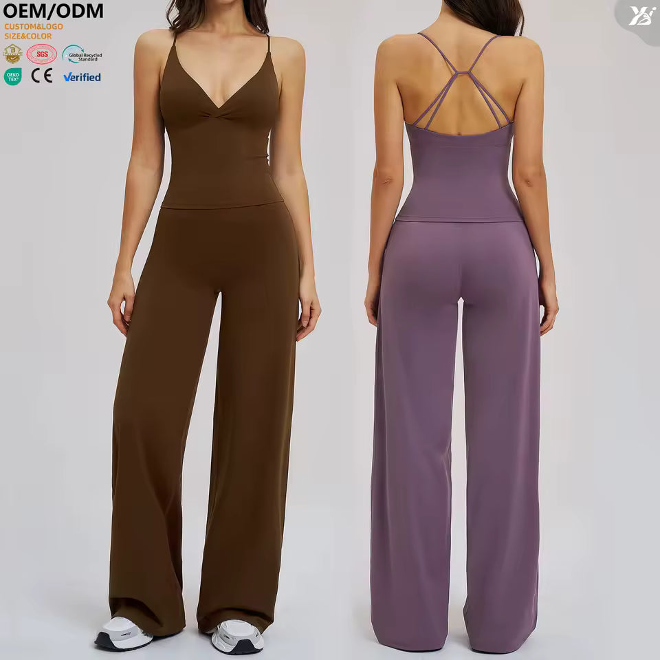 Macacão Wide-Leg Flow
